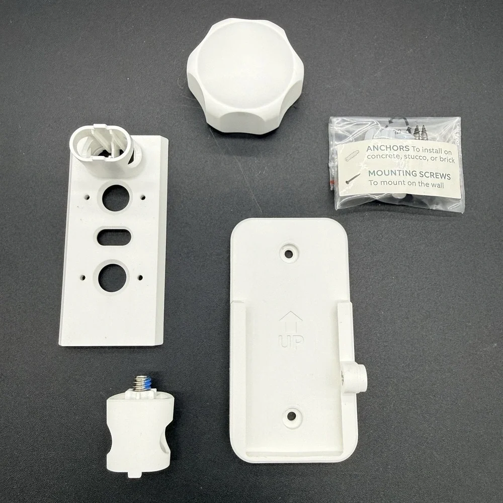 Ring Pole Mount Global for Spotlight Cam & Stick Up Cam White OEM Open Box New